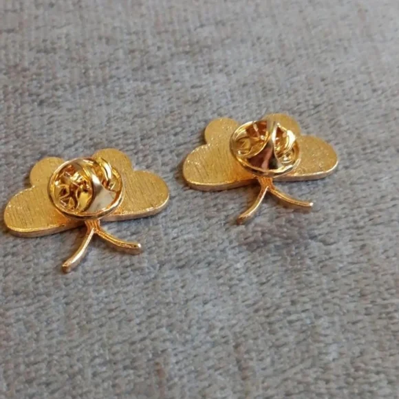 5 Yellow Witchy Butterfly Metal Enamel Pin Lot Whimsical Brooch Boho Bundle - Picture 7 of 8